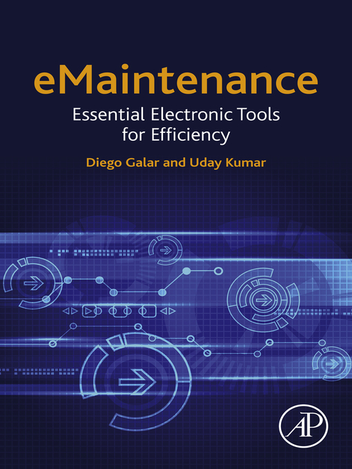 Title details for eMaintenance by Diego Galar - Available